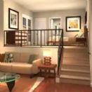 Loft Livingroom & Bedroom